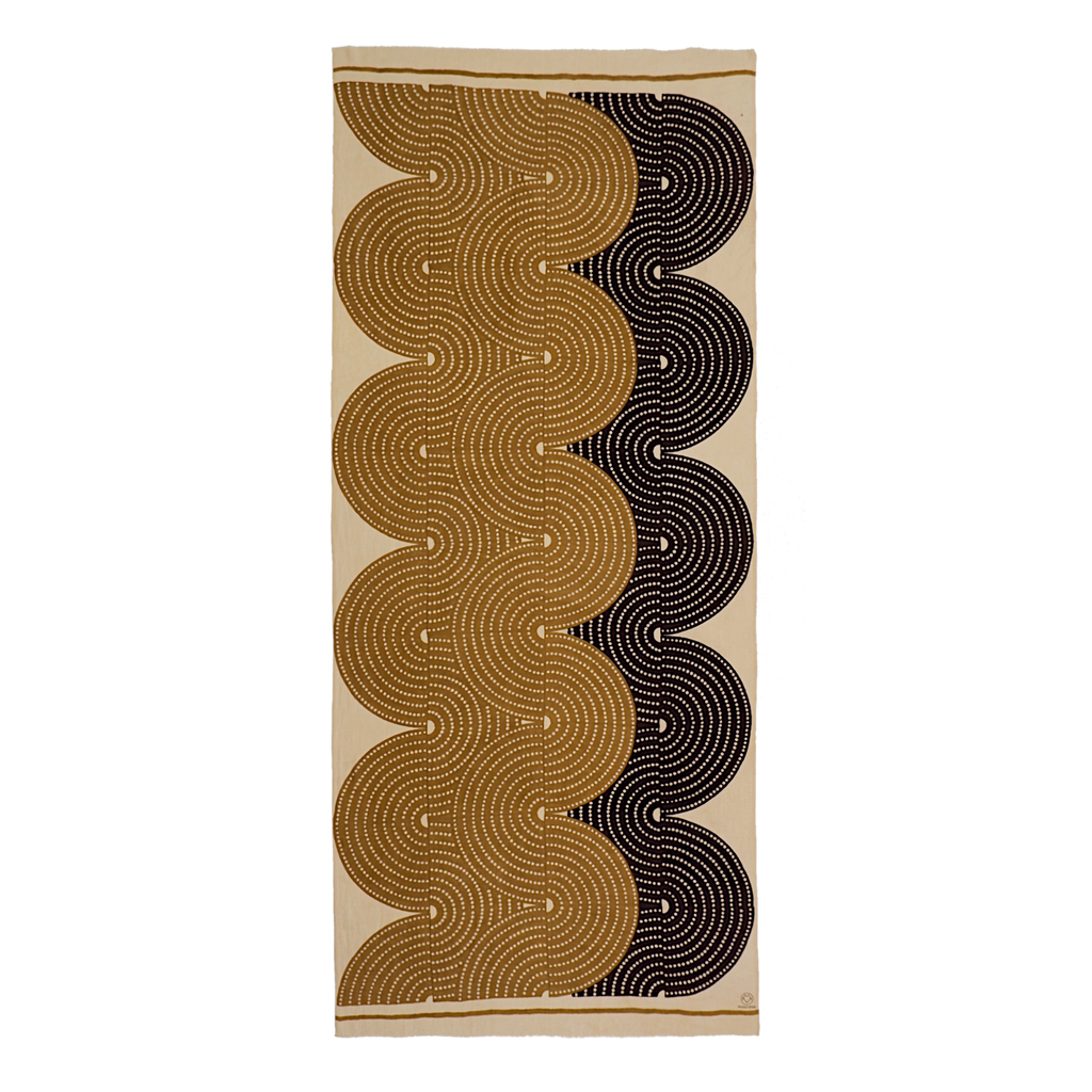 Marari / black & ochre