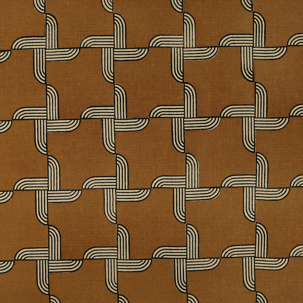 Windmill fabric / Dark Ochre