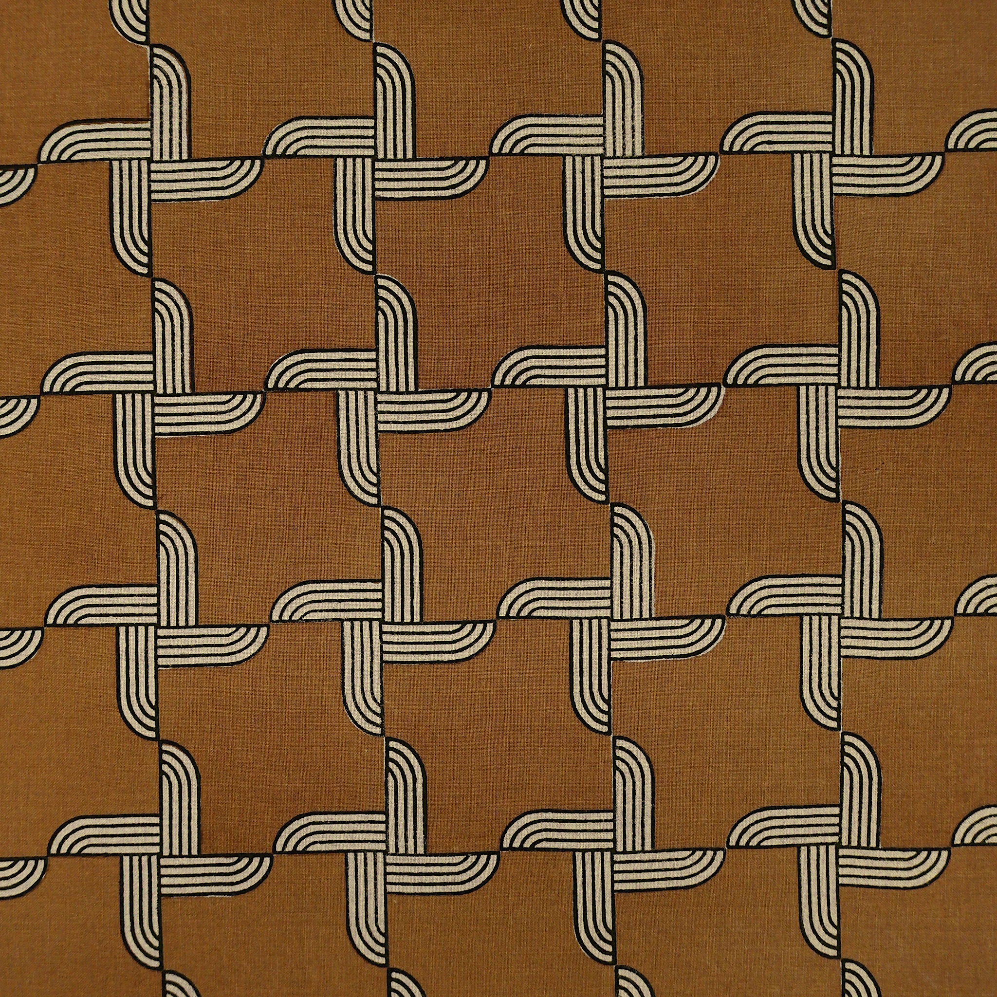 Windmill fabric / Dark Ochre