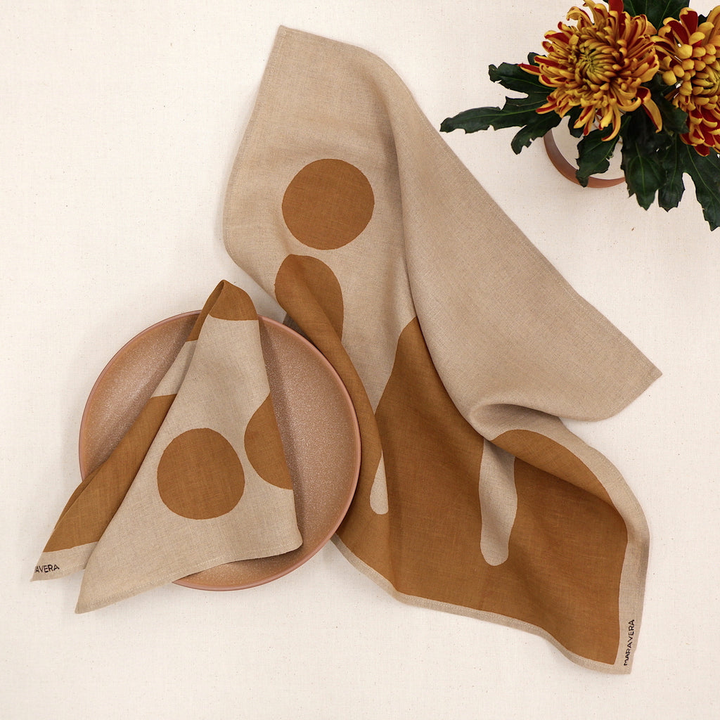 Aravalli napkin / ochre