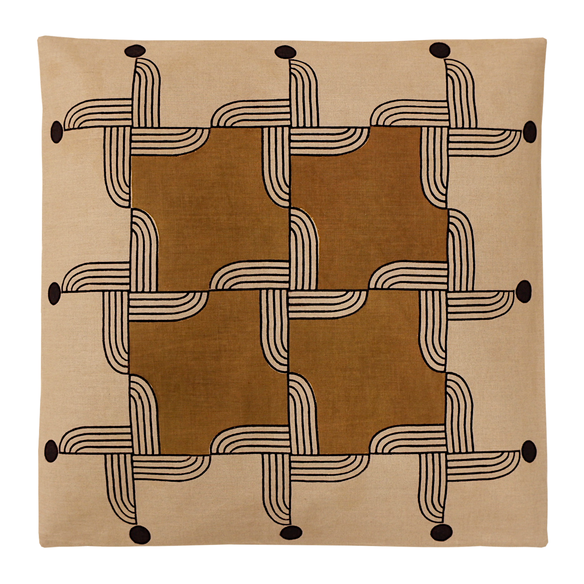 Windmill floor cushion/ uguisucha
