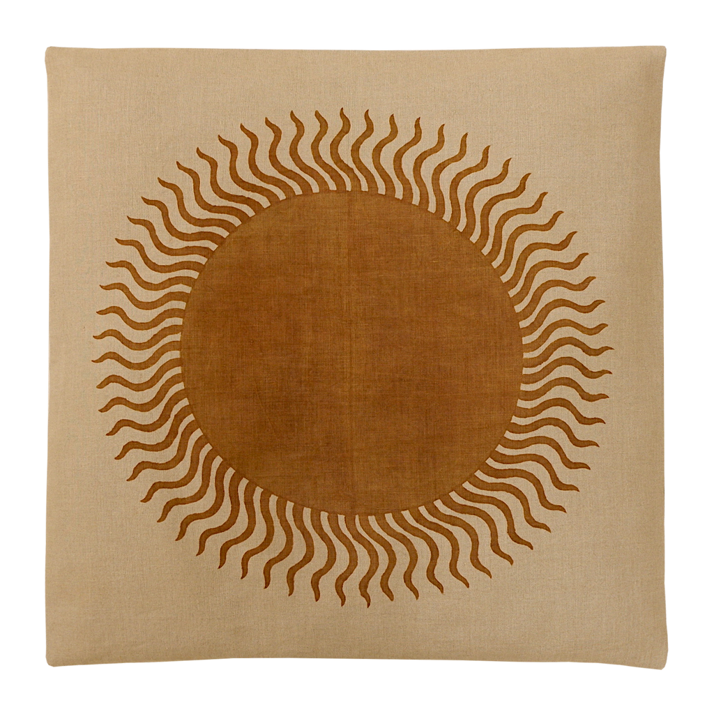 Helios floor cushion/ brown