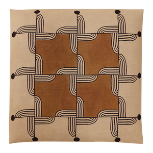 Windmill floor cushion/ brown