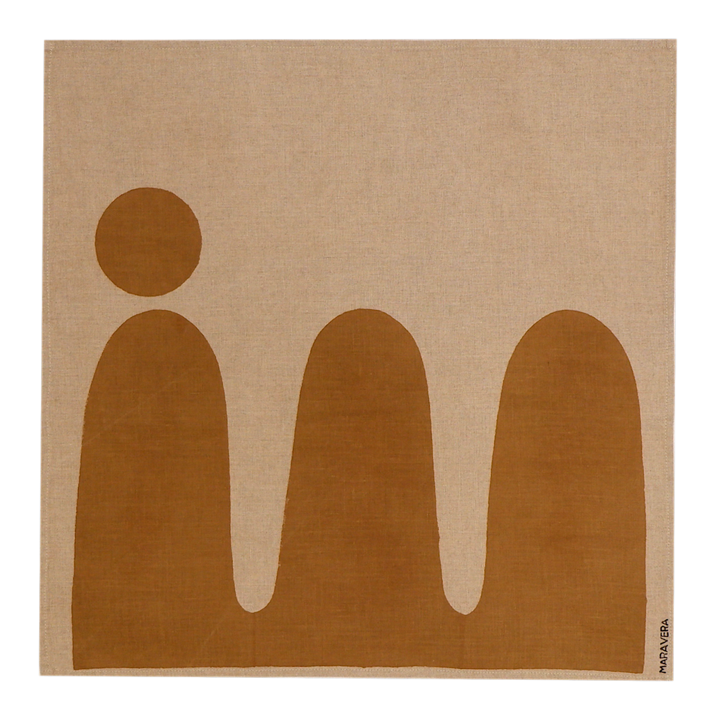 Aravalli napkin / ochre